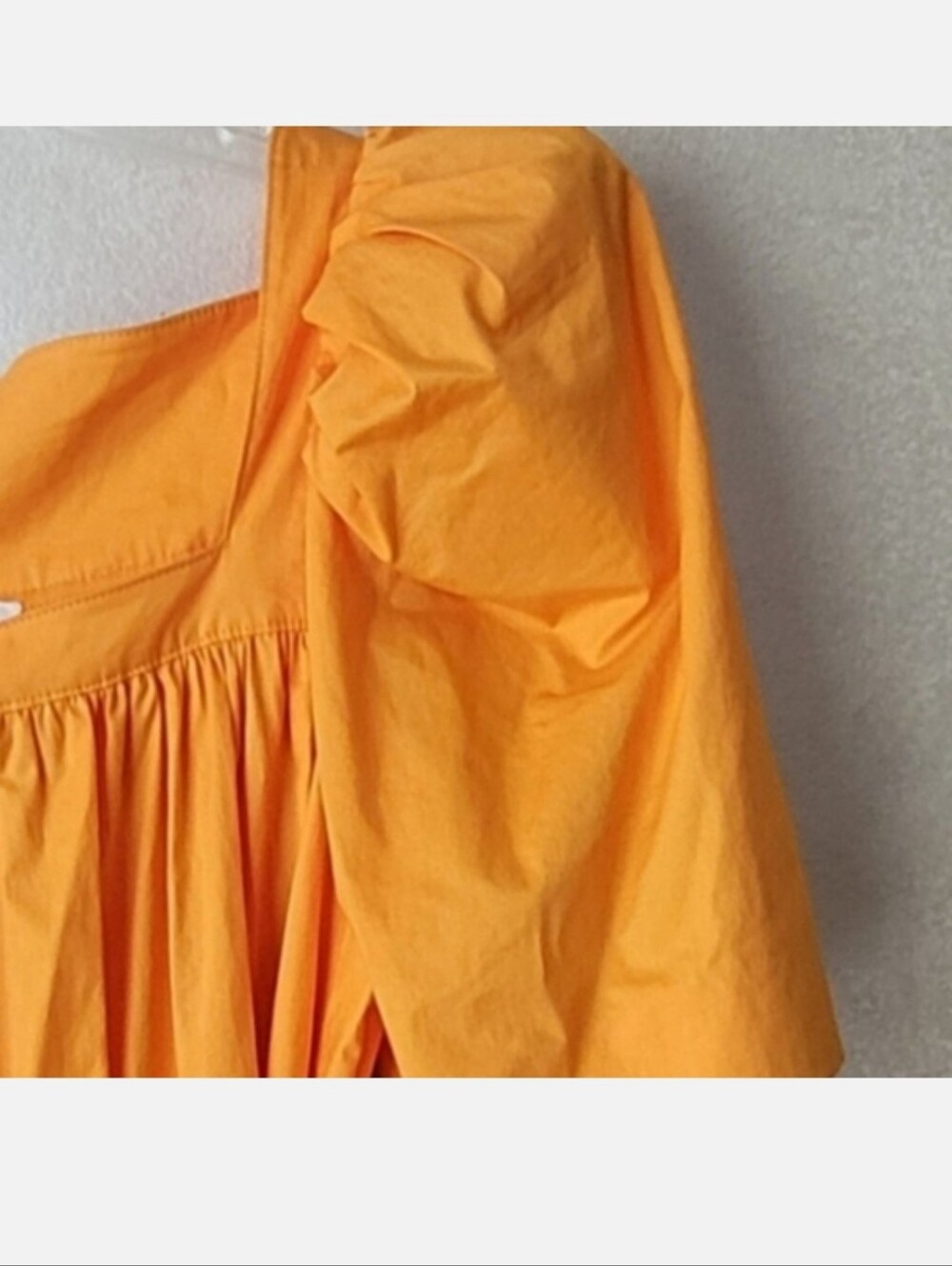 MR. LARKIN ODE DRESS IN BRIGHT ORANGE - Picture 8 of 9